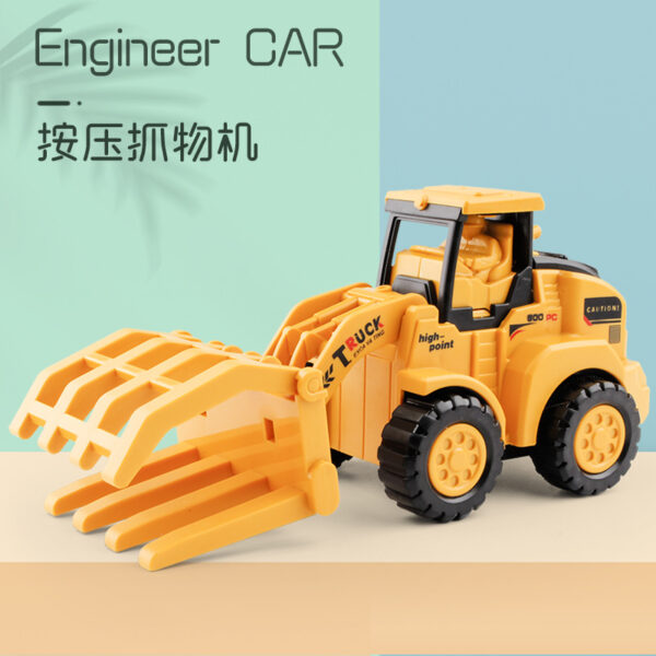 Diecast Vehicles Take Apart Truck Car Model Toys Construction Vehicles Excavator Toy Set for Boy