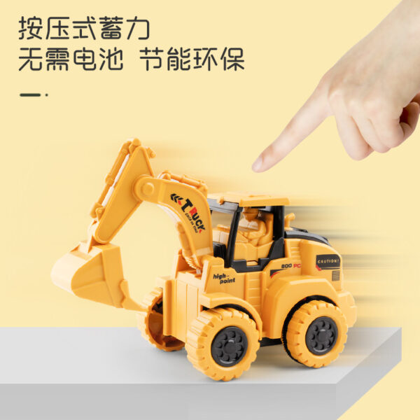 Diecast Vehicles Take Apart Truck Car Model Toys Construction Vehicles Excavator Toy Set for Boy