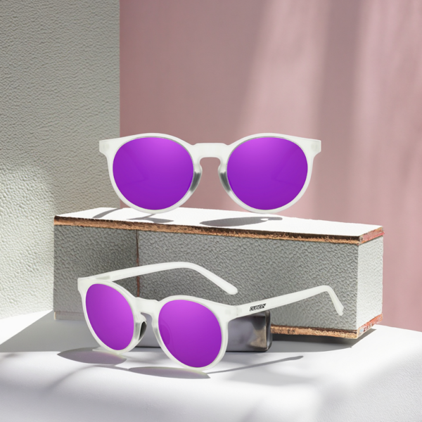 DUBERY 2025 Polarized High Quality Sunglasses Clear Transparent Green Yellow Purple Silver Red Brown Yellow Printed Sunglasses