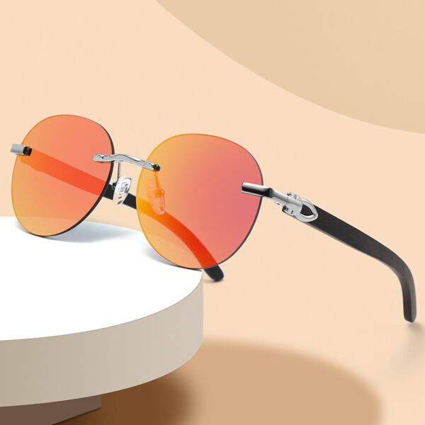 ECO Sunglasses Wood Polarized Sunglasses 2025 Trend Sunglasses Women Luxury Brand Oversized