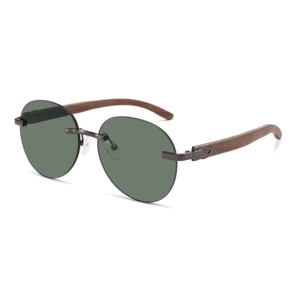 ECO Sunglasses Wood Polarized Sunglasses 2025 Trend Sunglasses Women Luxury Brand Oversized