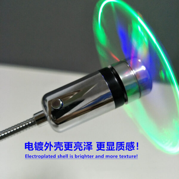 Epsilon Amazon Best Selling Products Alarm Clock Notebook Usb Fan With Led Clock Light