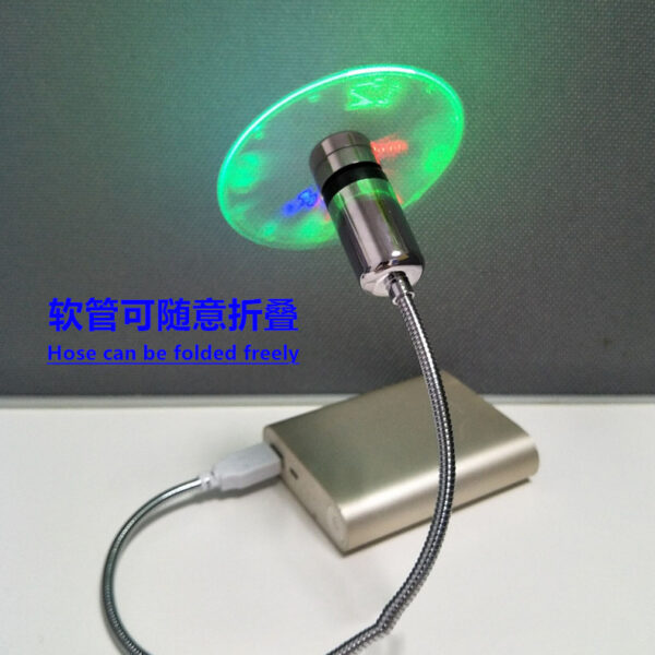 Epsilon Amazon Best Selling Products Alarm Clock Notebook Usb Fan With Led Clock Light