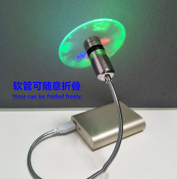 Epsilon Amazon Best Selling Products Alarm Clock Notebook Usb Fan With Led Clock Light