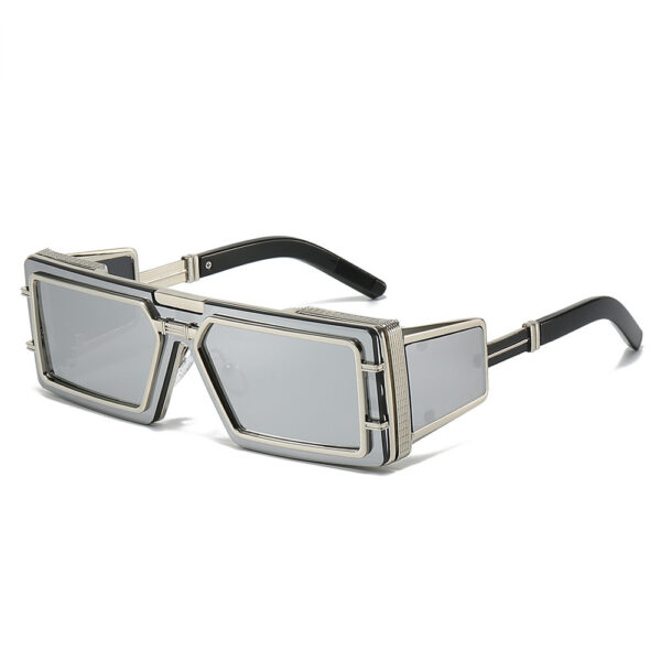 European and American Fashion Sunglasses Men's New Future Technology High Sense Fashion Show Sunglasses