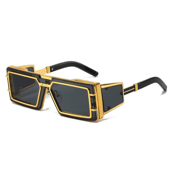 European and American Fashion Sunglasses Men's New Future Technology High Sense Fashion Show Sunglasses