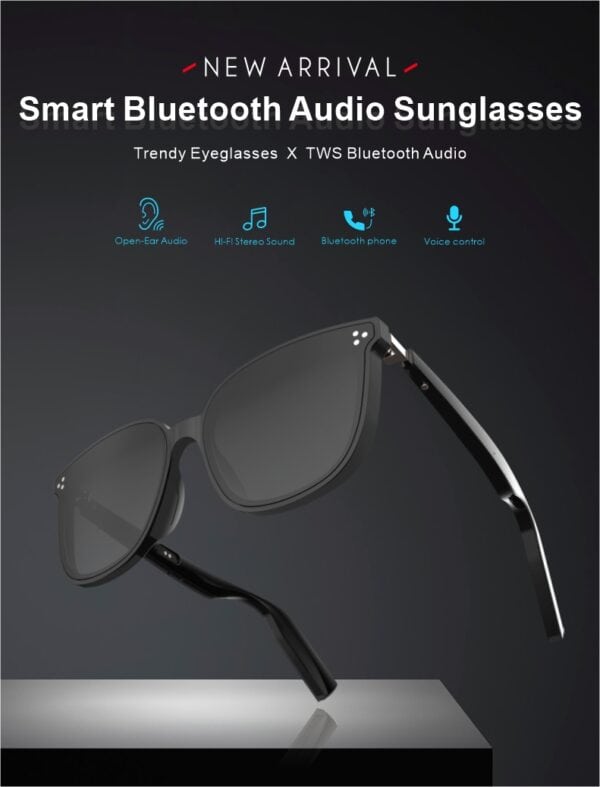 Explosive Fashion Anti-UV Anti-blue Wireless Bluetooth Fashion Smart Glasses