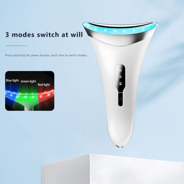 Facial Beauty Tool Skin Treatment Face Neck Lifting Massager Double Chin Wrinkle Removal Photon Treatment Massage Device