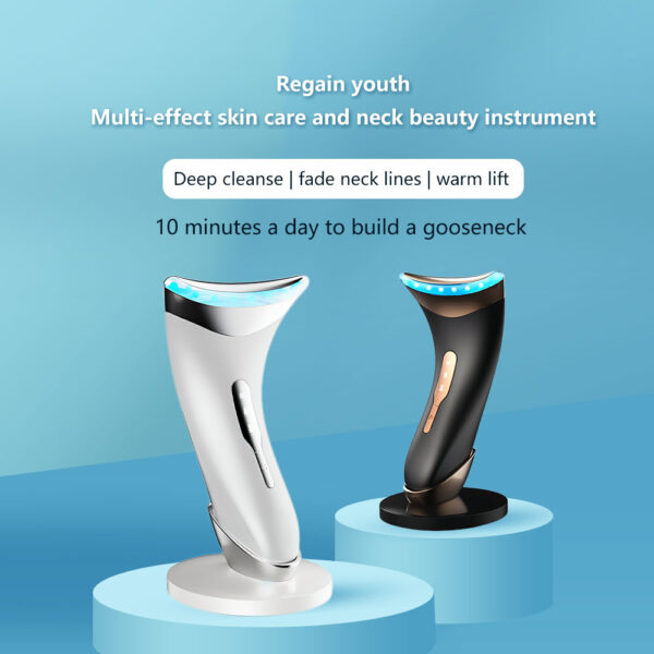 Facial Beauty Tool Skin Treatment Face Neck Lifting Massager Double Chin Wrinkle Removal Photon Treatment Massage Device