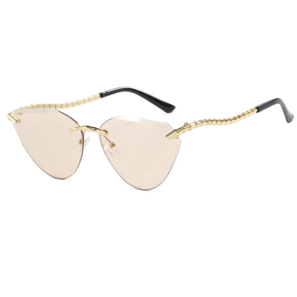 Fashion Luxury Women Glasses Uv400 Ins Large Frames Designer Sunglasses Custom Wholesale Modern Beach Accessories