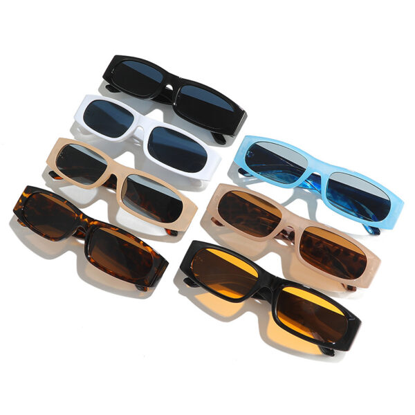 Fashionable China Wholesale Custom Small Shape Sun Glasses Plastic Uv protection Fashion Vintage Retro Sunglasses for Men Women