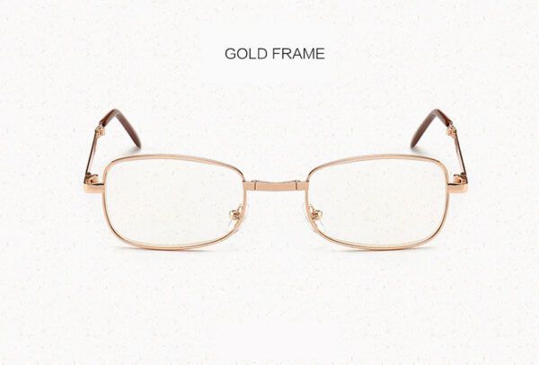 Folding Reading Glasses Metal Hyperopia Foldable Eyeglasses Diopter +1.0 1.5 2.0 2.5 3.0 3.5 4.0 Presbyopic Glasses