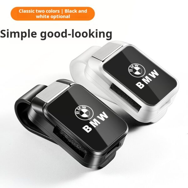 For BMW Car Glasses Holder 5 Series I3 X5 IX3 X3 X5 Visor 3 Series 4 Series Car Sunglasses Holder