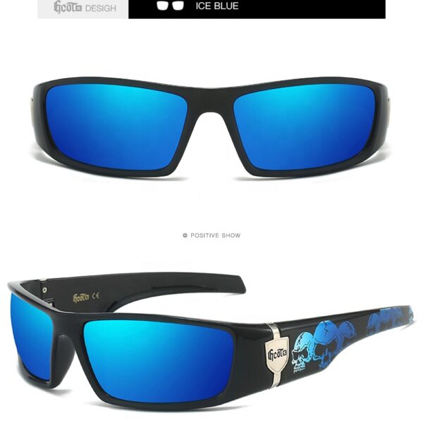 GCOTX Fashion Motorcycle Riding Sunglasses Men Sport Bike Sunglasses High Quality UV400 Polarized Cycling Sunglasses 2025