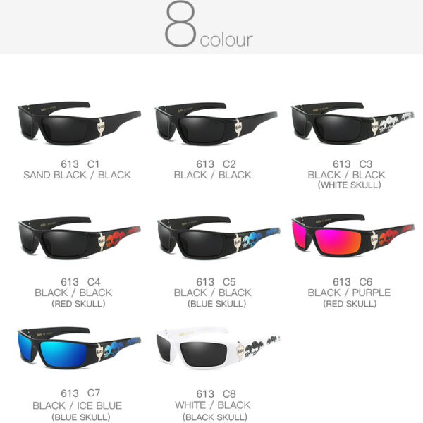 GCOTX Fashion Motorcycle Riding Sunglasses Men Sport Bike Sunglasses High Quality UV400 Polarized Cycling Sunglasses 2025