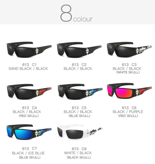 GCOTX Fashion Motorcycle Riding Sunglasses Men Sport Bike Sunglasses High Quality UV400 Polarized Cycling Sunglasses 2025