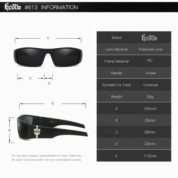 GCOTX Fashion Motorcycle Riding Sunglasses Men Sport Bike Sunglasses High Quality UV400 Polarized Cycling Sunglasses 2025