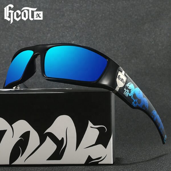 GCOTX Fashion Motorcycle Riding Sunglasses Men Sport Bike Sunglasses High Quality UV400 Polarized Cycling Sunglasses 2025