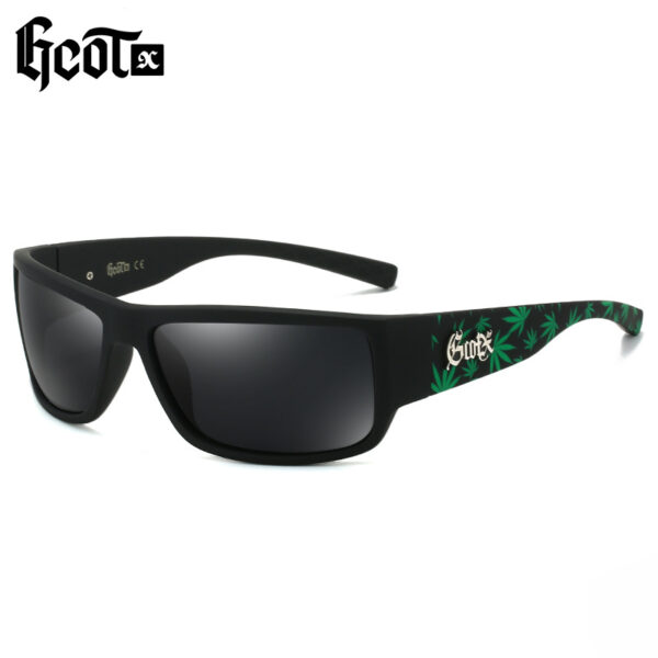 GGCOTX High Quality Fashion Polarized Sunglasses for Men Trendy Hip Hop Rectangle Sun Glasses Driver Square Shades Male G623