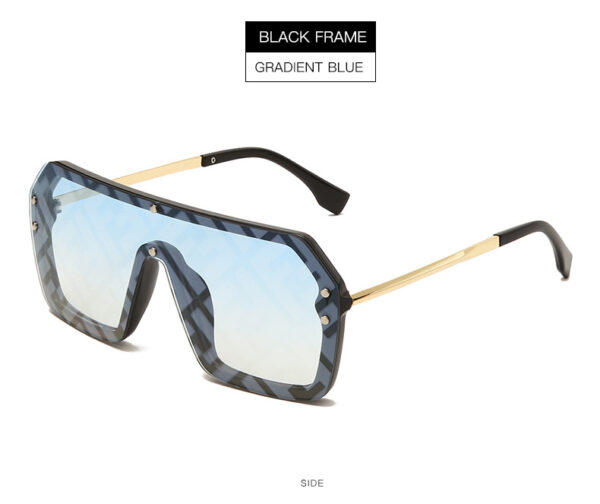 Hot Fashion Sunglasses square Frame Fashion Frame Outdoor Uv400 Men and Women the Same Outdoor Driving Glasses
