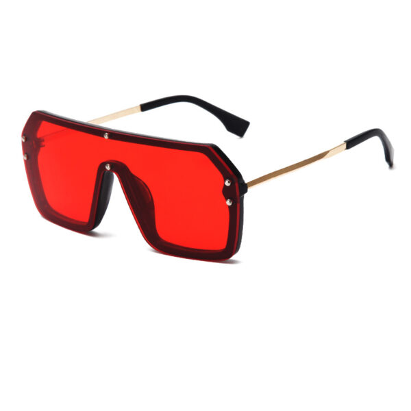 Hot Fashion Sunglasses square Frame Fashion Frame Outdoor Uv400 Men and Women the Same Outdoor Driving Glasses