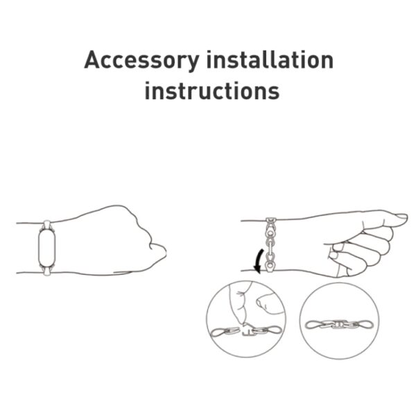Hot Sale Original for Xiaomi Mi Band 8 Fashion Stainless Steel Bracelet Metal Stainless Steel Strap Xiaomi Mi Band 8 Straps