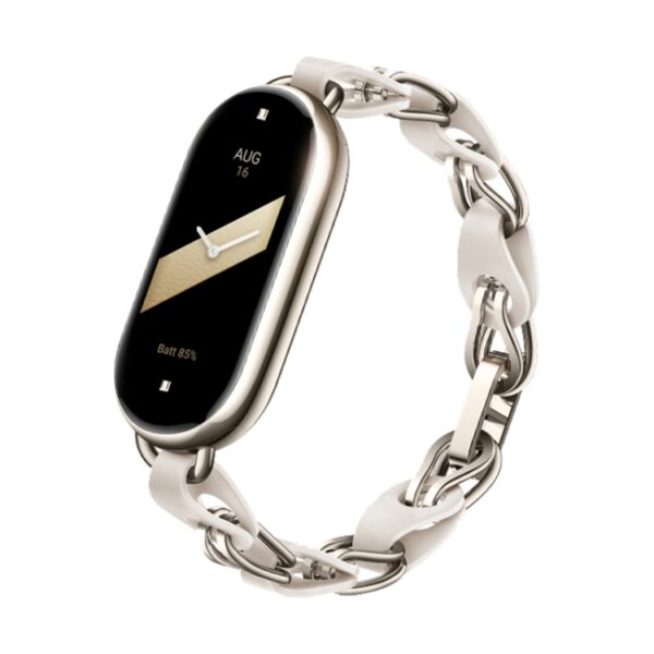 Hot Sale Original for Xiaomi Mi Band 8 Fashion Stainless Steel Bracelet Metal Stainless Steel Strap Xiaomi Mi Band 8 Straps