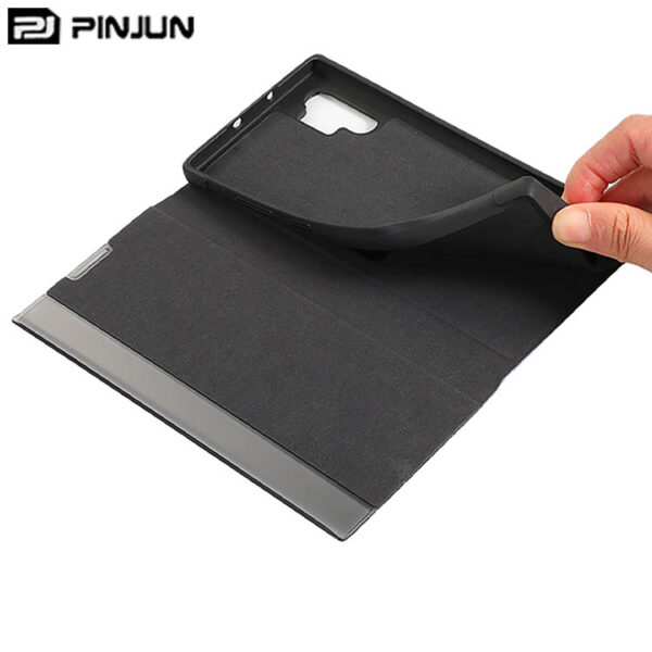 Hot Selling Slim PU Leather Flip Cover Wallet Mobile Phone Case for Samsung Galaxy Note 10 20 Pro S20 S21 S22 S23 Ultra FE Plus
