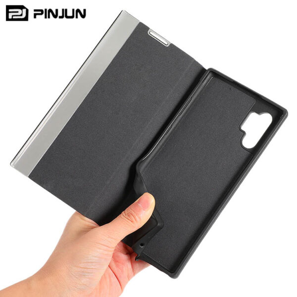 Hot Selling Slim PU Leather Flip Cover Wallet Mobile Phone Case for Samsung Galaxy Note 10 20 Pro S20 S21 S22 S23 Ultra FE Plus