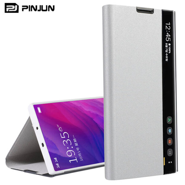 Hot Selling Slim PU Leather Flip Cover Wallet Mobile Phone Case for Samsung Galaxy Note 10 20 Pro S20 S21 S22 S23 Ultra FE Plus