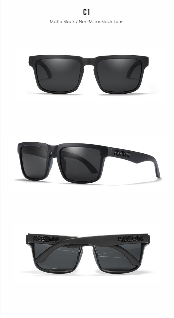 Kdeam KD332 Debossed logo Uv400 Polarized Sunglasses OEM ODM Unisex
