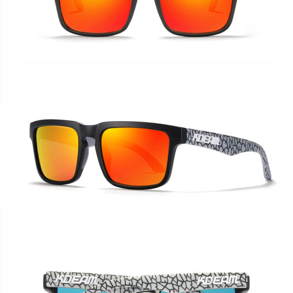 Kdeam KD332 Debossed logo Uv400 Polarized Sunglasses OEM ODM Unisex