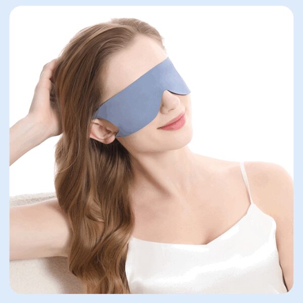 Latest Design Lightweight Sleep Mask Zero Pressure Blocking Light Sleeping Eye Mask Travel Nap Blindfold Eye Shade Cover