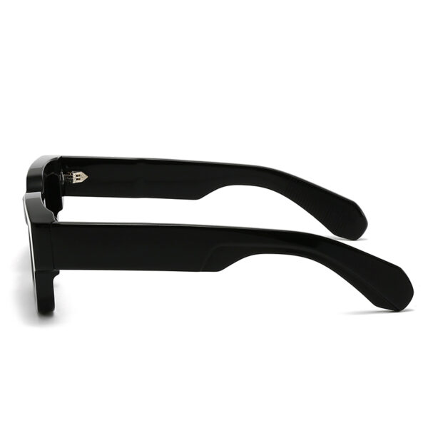 LBashades 2401 Custom Logo High Quality Vintage Square Sunglasses UV400 Retro Polarized Shades Acetate Fashionable Urban Style