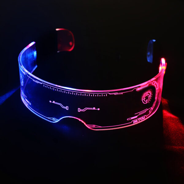 LED Glasses Party Favors Light up Glasses Glow in the Dark Party Supplies Shutter Shades Glasses Neon Party Sunglasses Kids