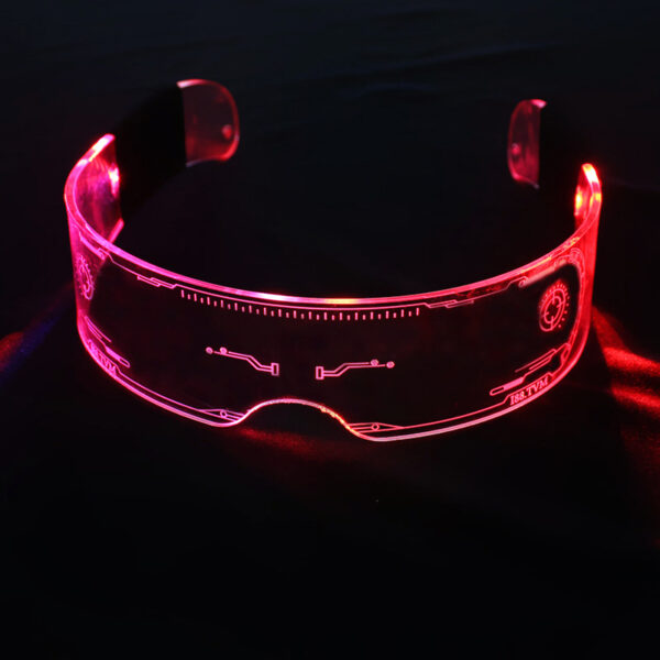 LED Glasses Party Favors Light up Glasses Glow in the Dark Party Supplies Shutter Shades Glasses Neon Party Sunglasses Kids