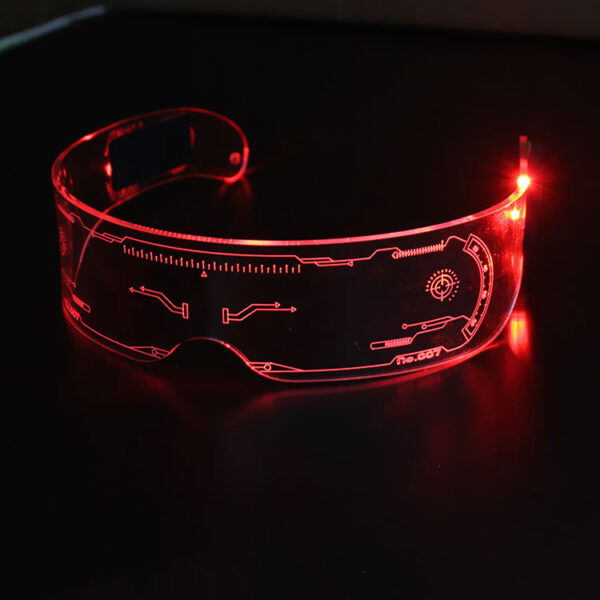 LED Glasses Party Favors Light up Glasses Glow in the Dark Party Supplies Shutter Shades Glasses Neon Party Sunglasses Kids