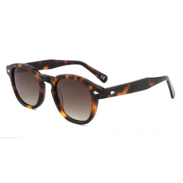 Lma USA Hot Sale 18S High Quality Luxury Brand Design Polarized Shades Vintage Oval Custom Logo Acetate Sunglasses Men Women