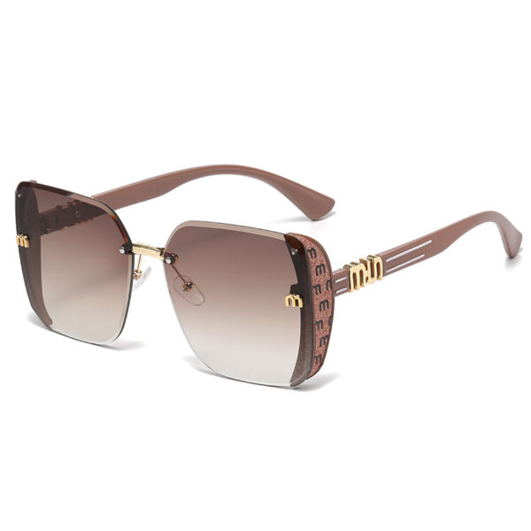 Luxury Designer Sunglasses for Unisex Oversized Frame UV400 Lenses Polarization Custom Logo Women's