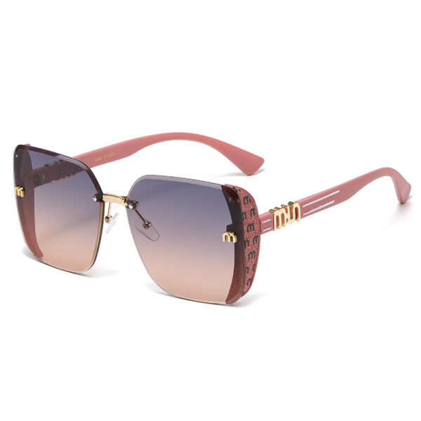 Luxury Designer Sunglasses for Unisex Oversized Frame UV400 Lenses Polarization Custom Logo Women's