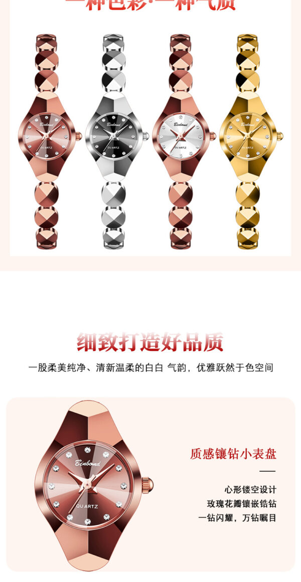 Luxury Rose Gold Women's Watch - LW001