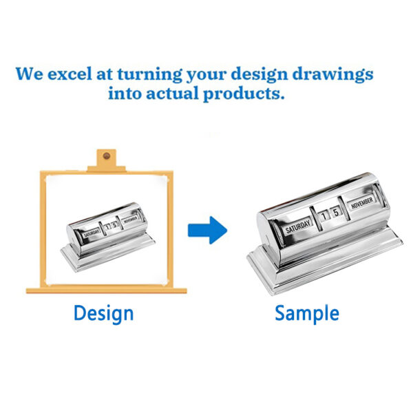 Metal Desk Calendar – LA130