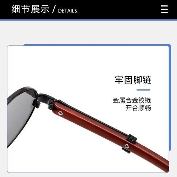 Multicolor Metal Plastic Frame Gradient Ocean Lenses Decorative Shades Unisex UV Protection Round Oval Wood Grain Temple Glasses