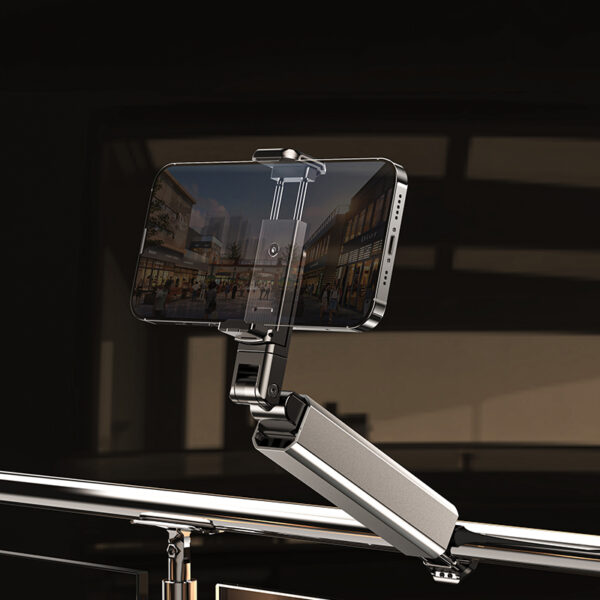 Multifunctional Portable Travel Stand with Adjustable Flight Folding and 360 Degree Rotation Selfie Stand Train Phone Stand