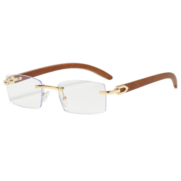 New Fashion Sun Glasses Rimless Sunglasses Men's and Women Metal Sunglasses