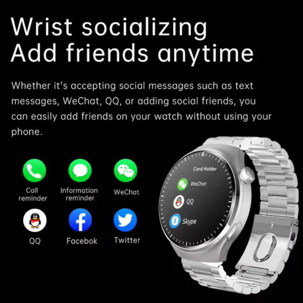 New Gadgets Electronic Smart Watch 2025 Relojes Intelligentes Montres Connectée Smartwatches for Men Waterproof Apples Samsungs