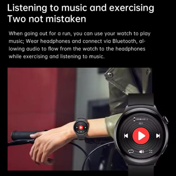 New Gadgets Electronic Smart Watch 2025 Relojes Intelligentes Montres Connectée Smartwatches for Men Waterproof Apples Samsungs