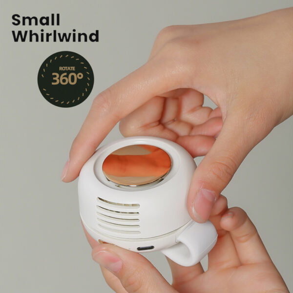 New Special USB Portable Bladeless Mini Clip Electric Fan No Vane