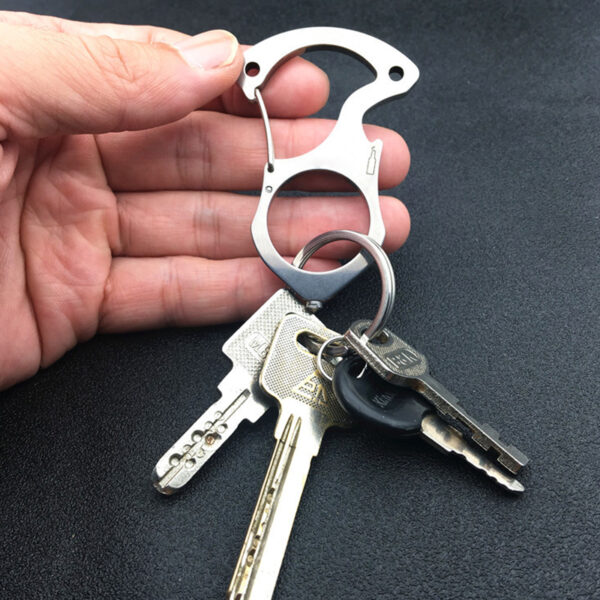 OEM ODM Factory Wholesale Price Portable Light Weight Keychain With Car Window Breaker Self-saving Tool