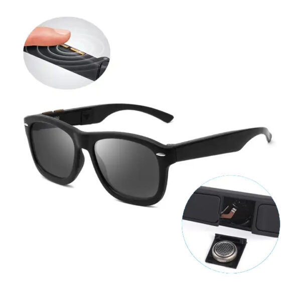 Outdoor Driving Sports Smart LCD Sunglasses for Men and Women Electronic Glasses Color-Changing Polarized Lens